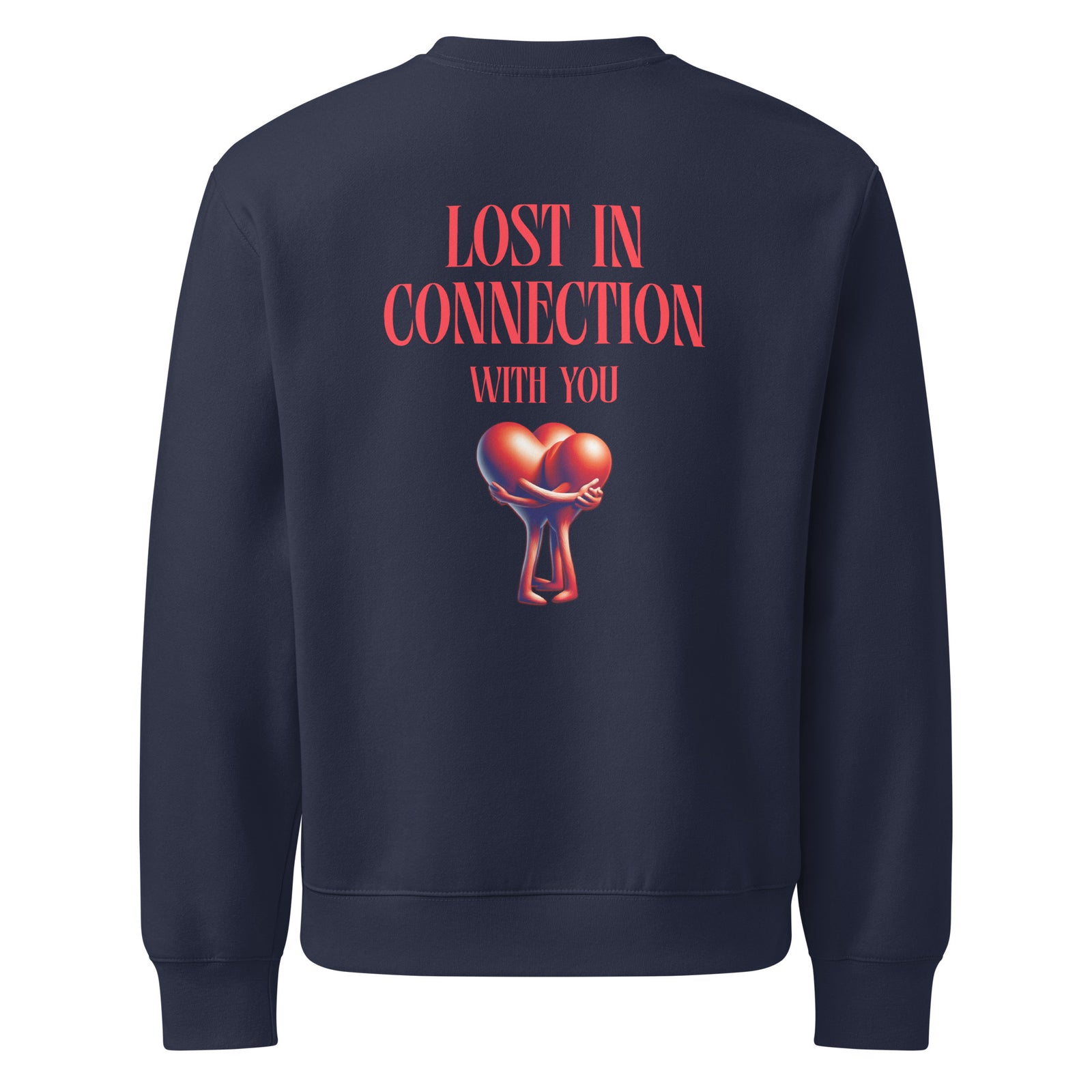 Unisex Oversized Sweatshirt - Lost In Connection With You