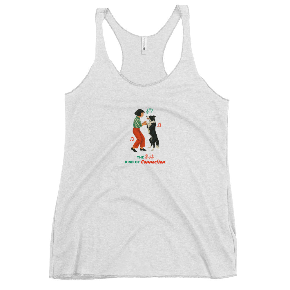 Women's Racerback Tank - The Best Kind Of Connection